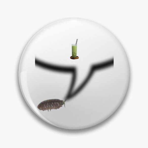 Item preview, Isopod Want Matcha Boba designed and sold by PrettiPrintts.