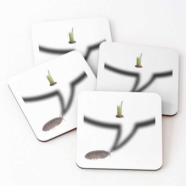 Item preview, Isopod Want Matcha Boba designed and sold by PrettiPrintts.