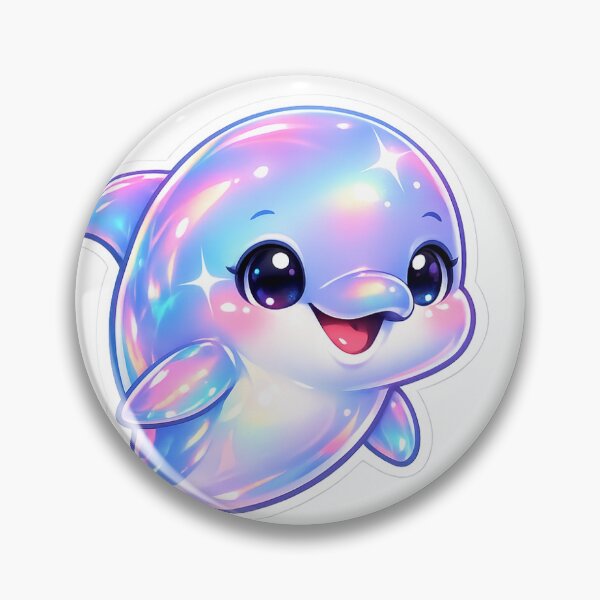 Item preview, Holographic Baby Dolphin designed and sold by GameWeave.