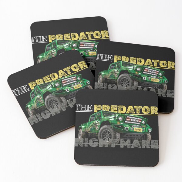 Item preview, The Predator Nightmare Off Road Monster Truck Graphic Sticker designed and sold by zenithdecalco.