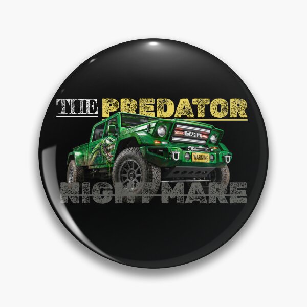 Item preview, The Predator Nightmare Off Road Monster Truck Graphic Sticker designed and sold by zenithdecalco.