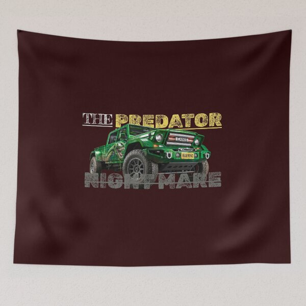 Item preview, The Predator Nightmare Off Road Monster Truck Graphic Sticker designed and sold by zenithdecalco.