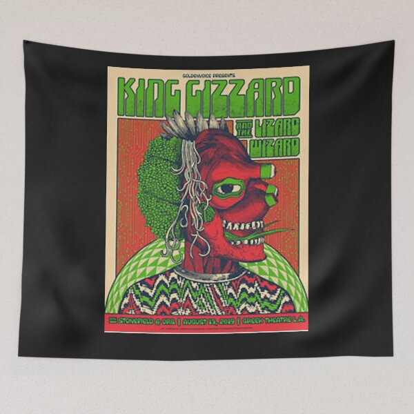 Item preview, king gizzard and the lizard wizard designed and sold by AlfarizyXstore.