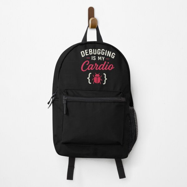 Item preview, Debugging Is My Cardio Funny Programmer Quote designed and sold by Code  Monkeys.