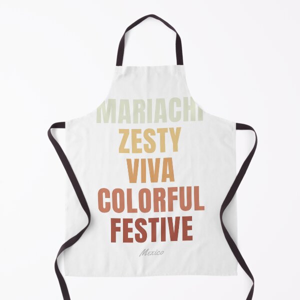 Item preview, Mexico Typographic Print, Mariachi Zesty Viva Colorful Festive Decor designed and sold by MarkedArtPrints.