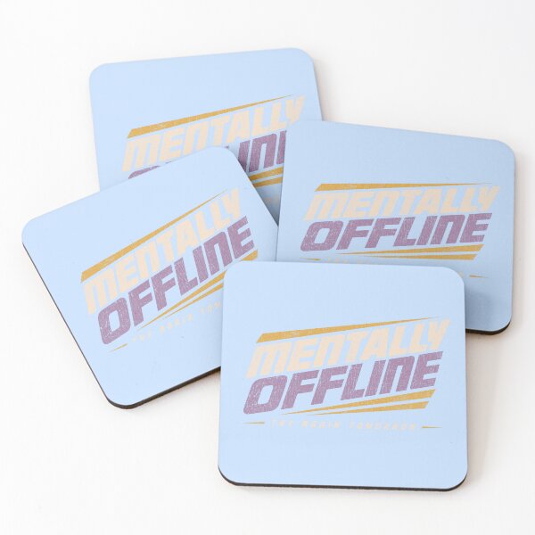 Item preview, Mentally Offline Retro Sports Funny designed and sold by LockjowArt.