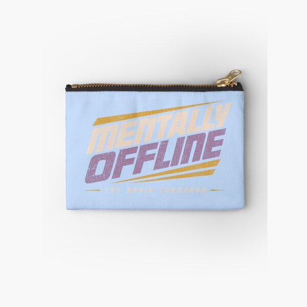Item preview, Mentally Offline Retro Sports Funny designed and sold by LockjowArt.