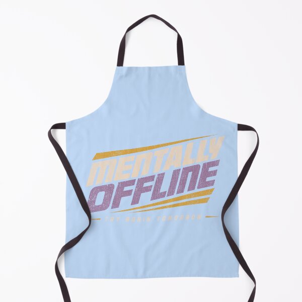 Item preview, Mentally Offline Retro Sports Funny designed and sold by LockjowArt.