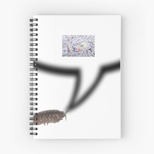 Item preview, Isopod Want Money designed and sold by PrettiPrintts.