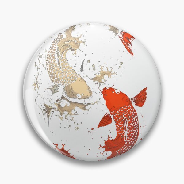 Artikelvorschau, S2 Koi Fish (140) T-Shirt_93117518 entworfen und verkauft von Othinus.