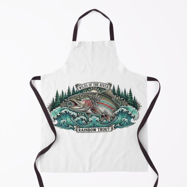 Item preview, Rainbow Trout T-Shirt Design designed and sold by NoFishToday.