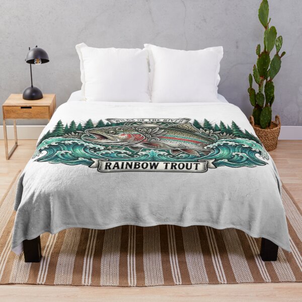 Item preview, Rainbow Trout T-Shirt Design  designed and sold by NoFishToday.
