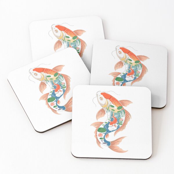 Item preview, S2 Koi Fish (147) T-Shirt_93128438 designed and sold by Voila-creative.