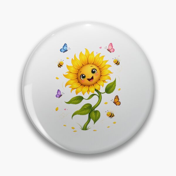 Item preview, Cute Bee Sunflower designed and sold by naragon4289.