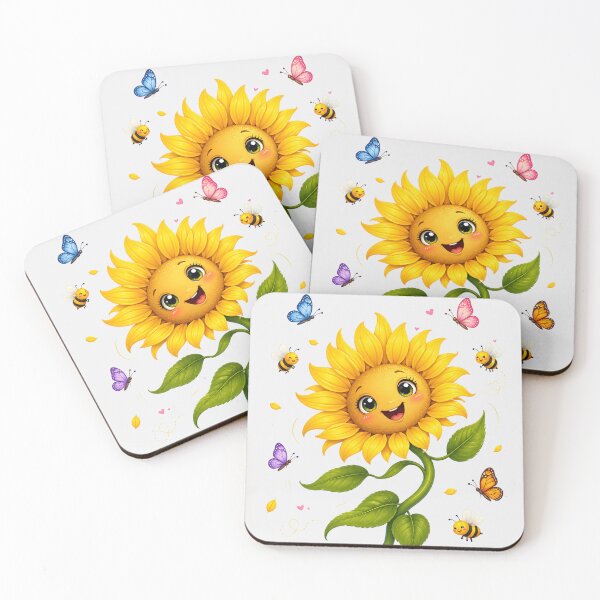 Item preview, Cute Bee Sunflower designed and sold by naragon4289.