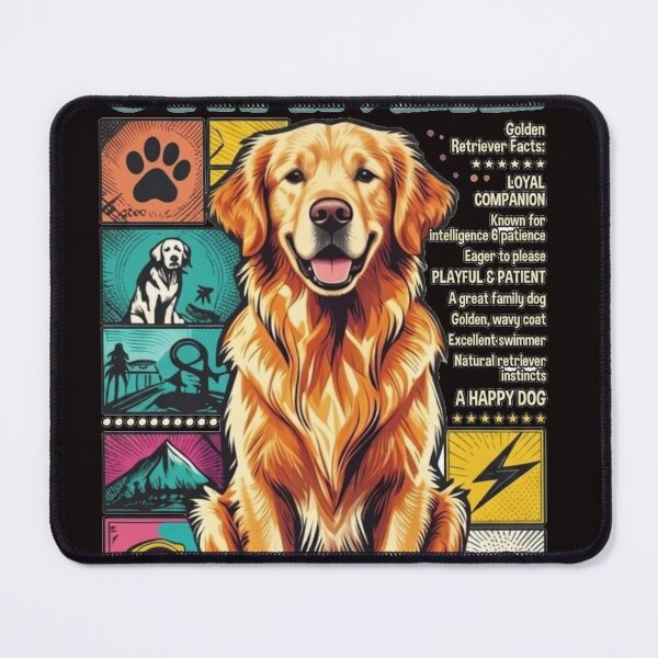 Item preview, Charlie the Golden Retriever designed and sold by BLUESKY11a.
