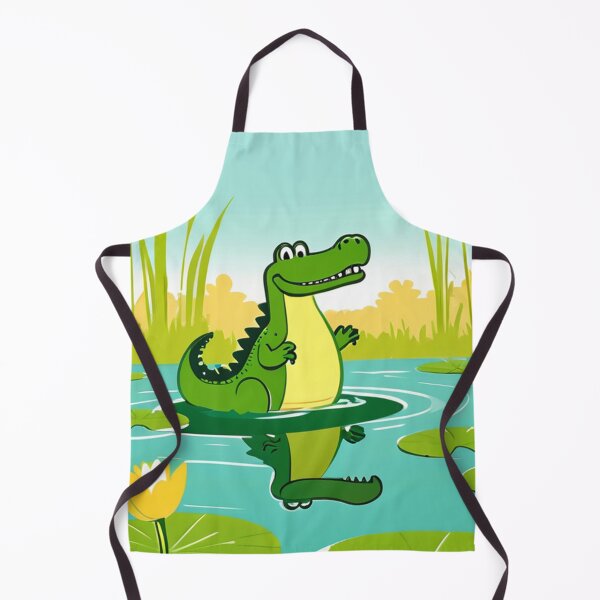 Item preview, Illustration - Friendly Cartoon Animal, Children's Image in an Aquatic Environment designed and sold by World-Pets.