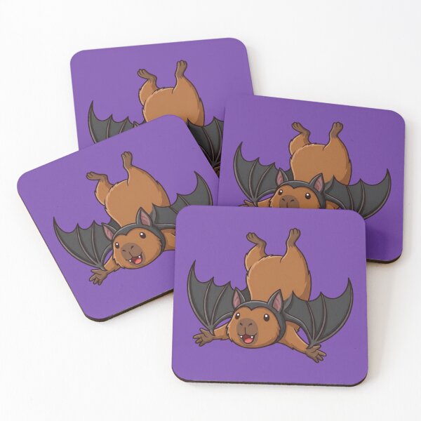 Item preview, Capybara Halloween Bat designed and sold by Ivy-Triggs.