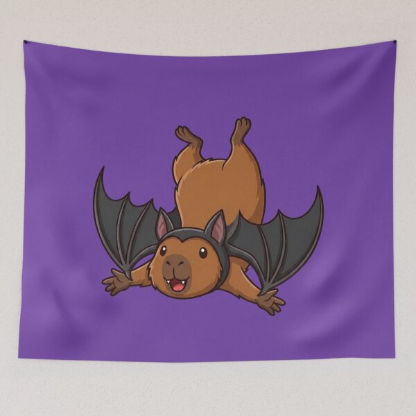 Item preview, Capybara Halloween Bat designed and sold by Ivy-Triggs.