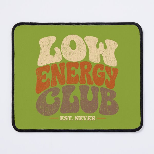 Item preview, Low Energy Club Retro Groovy designed and sold by LockjowArt.