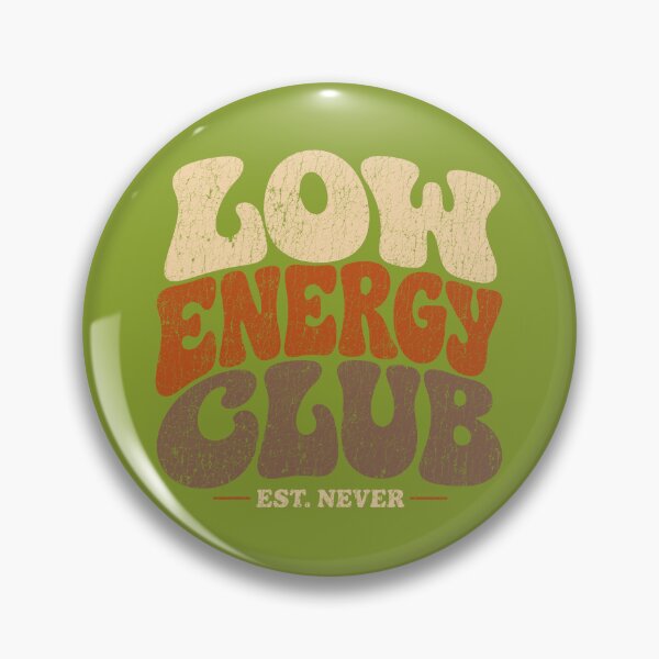 Item preview, Low Energy Club Retro Groovy designed and sold by LockjowArt.