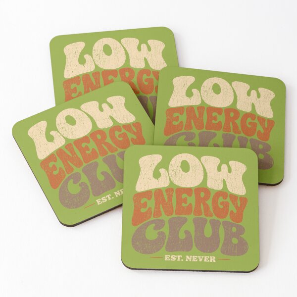 Item preview, Low Energy Club Retro Groovy designed and sold by LockjowArt.