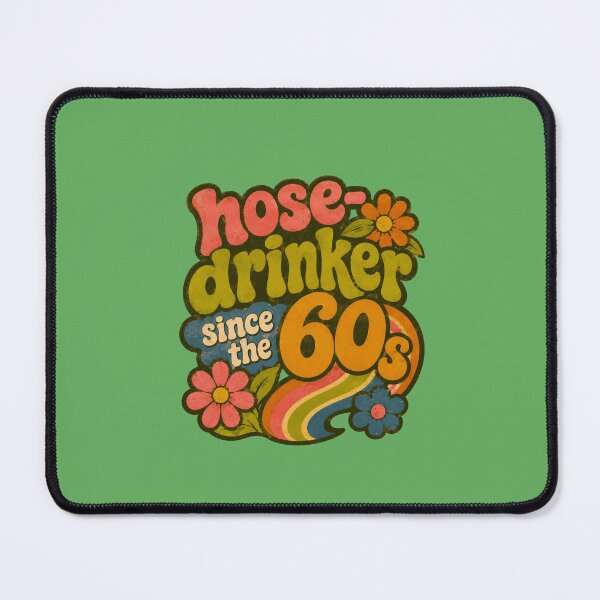 Item preview, Hose Drinker Since the 60s | Flower Power graphic Shirt | 60s Kid Gen X Nostalgia Gift | Retro Vintage Christmas Birthday designed and sold by The Frog.
