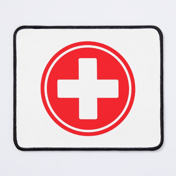Item preview, First Aid Circle Cross Icon Symbol designed and sold by VectorForge Studio.
