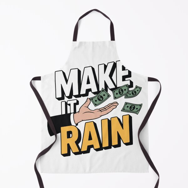 Item preview, Make It Rain Pop Art Retro Money Entrepreneur Wall Art designed and sold by AVNGR-Design.