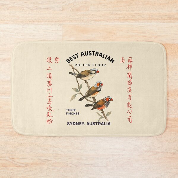 Item preview, Three Finches Best Australian Roller Flour  designed and sold by Corinne Alexa Jackson.