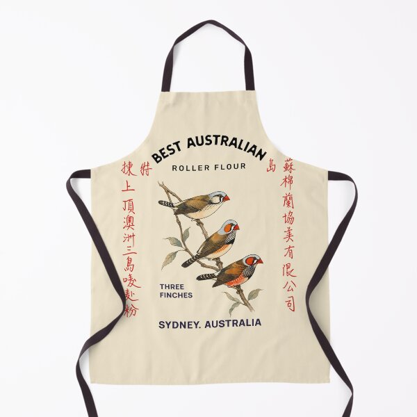 Item preview, Three Finches Best Australian Roller Flour designed and sold by Corinne Alexa Jackson.