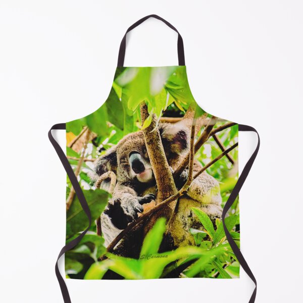 Item preview, Sleeping Koala Bear Eucalyptus Tree Australian Wildlife Photography designed and sold by AuraInkSC.