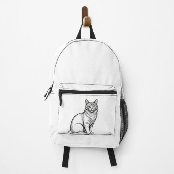 Item preview, Fluffy cat Minimalist designed and sold by YepoDesignco.