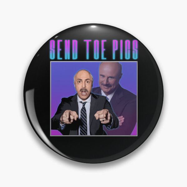 Item preview, Send Toe Pics TV Host Parody Meme Merch designed and sold by SAbusiness.