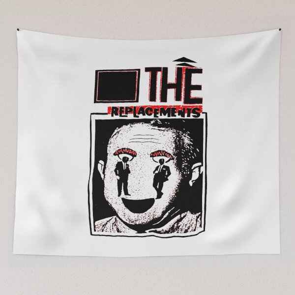 Item preview, Power Pop Band Black And Red SIlhouette designed and sold by GloomRooms.