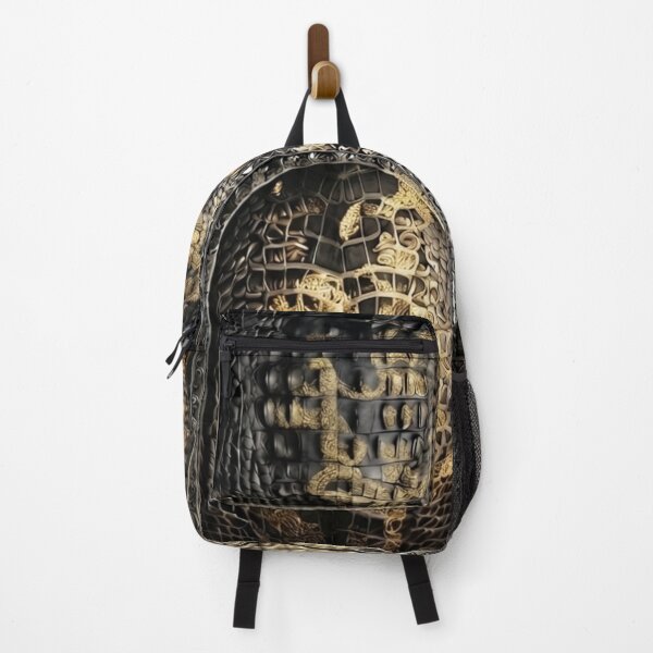 Item preview, Black/Gold Backpack designed and sold by DraysDesigns.