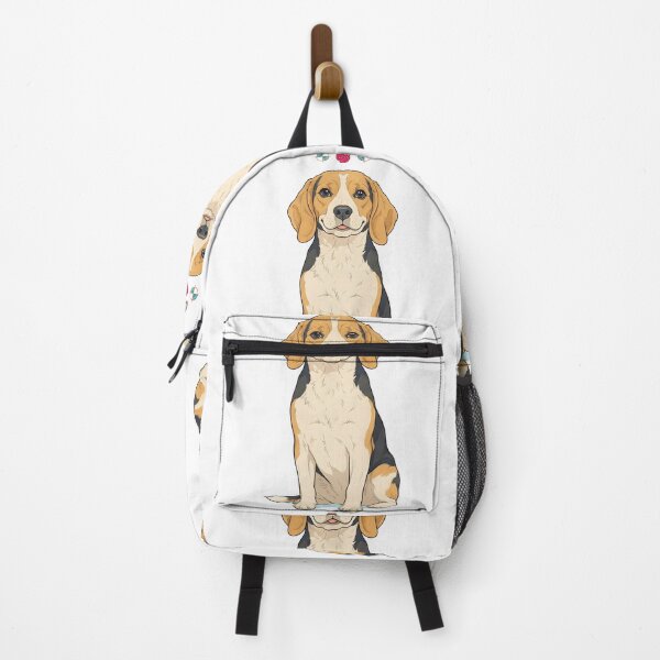Item preview, Cute Smiling Beagle Dog Illustration | Adorable Tricolor Hound Portrait designed and sold by Whimsy Trail Co.