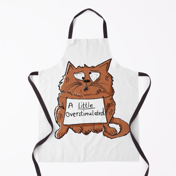 Item preview, An overstimulated cat comic designed and sold by KPlayerAdhder.