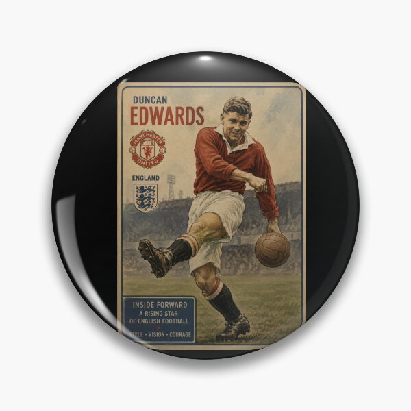 Item preview, Duncan Edwards - Trading Card designed and sold by halibutgoatramb.