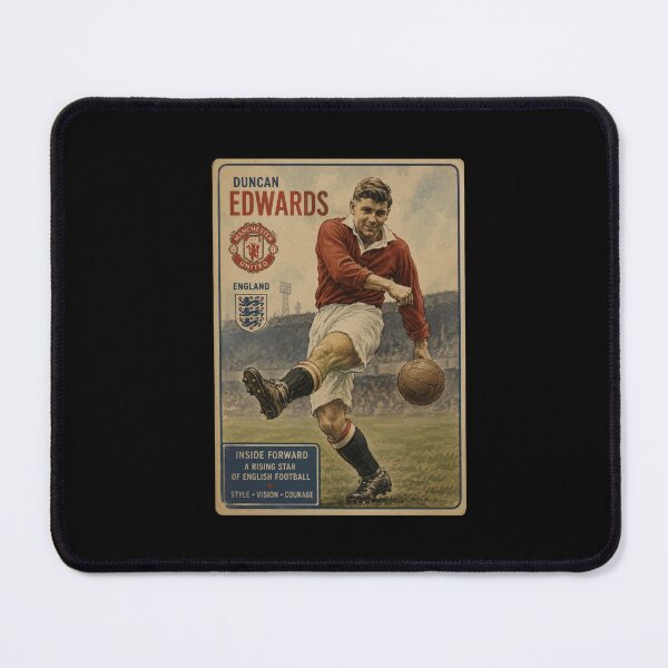 Item preview, Duncan Edwards - Trading Card designed and sold by halibutgoatramb.