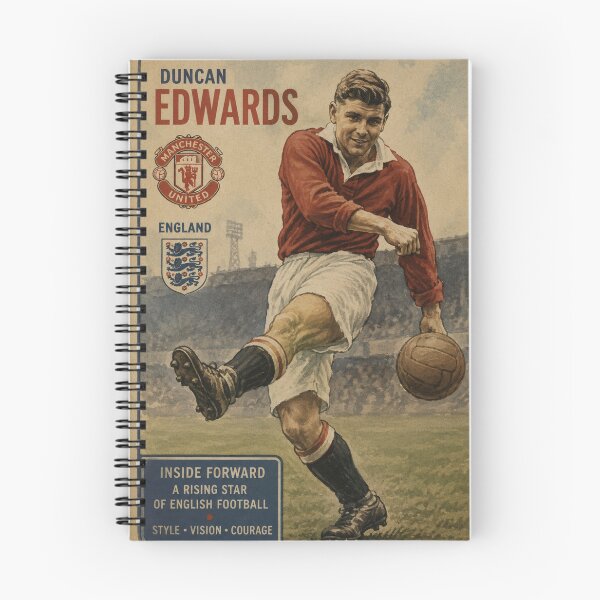 Item preview, Duncan Edwards - Trading Card designed and sold by halibutgoatramb.