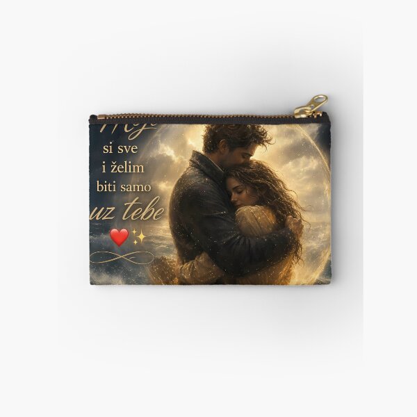 Item preview, You Are My Everything Romantic Couple Big Moon Art designed and sold by DignityLab.