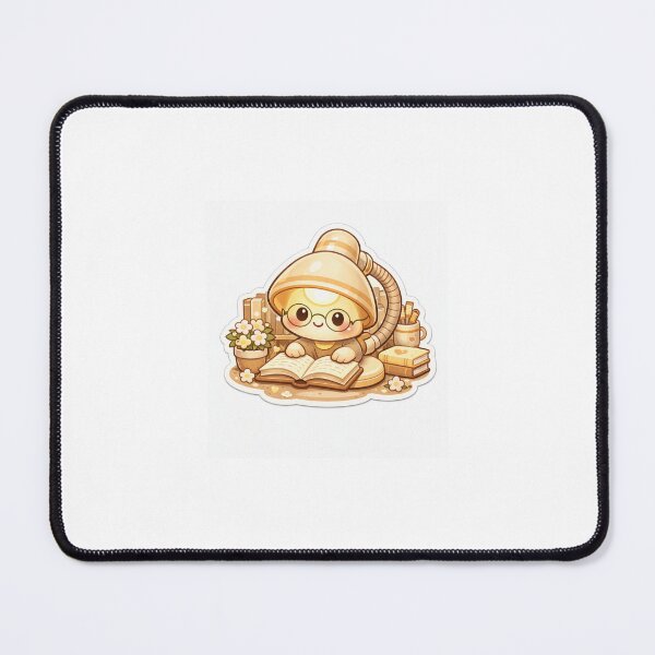 Item preview, Desk Lamp Sticker Kawaii Study Aesthetic for Readers, Students & Book Lovers designed and sold by CutePrintCorner.