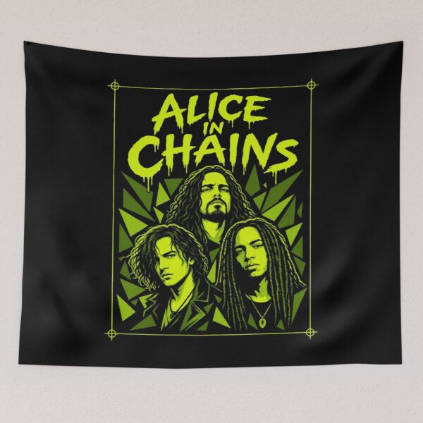 Item preview, Alice In Chains Green Band designed and sold by VexisValora.