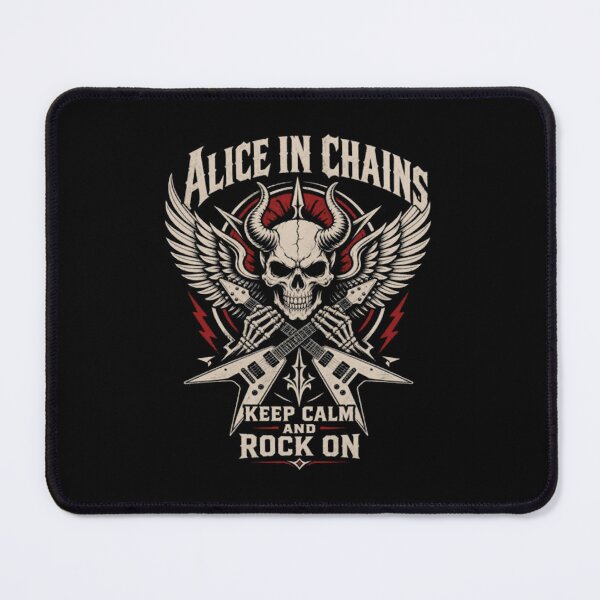 Item preview, Alice In Chains Keep Calm Skull designed and sold by VexisValora.