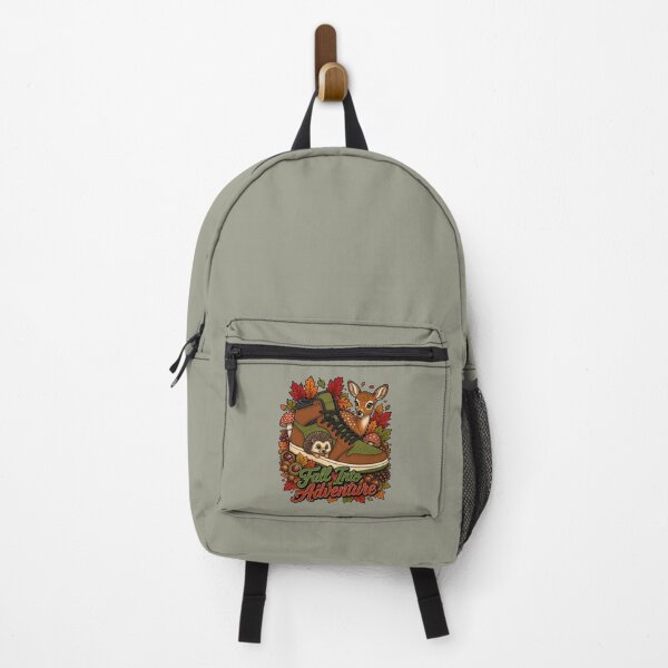 Item preview, Fall Into Adventure – Autumn Sneaker with Deer, Hedgehog & Forest Treasures designed and sold by Aimetoi.