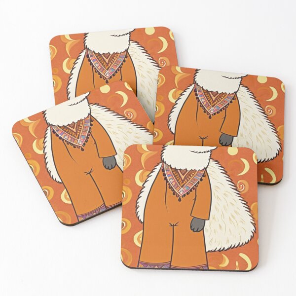 Item preview, Illustration - Stylized Llama, Contemporary Art with Geometric Patterns designed and sold by World-Pets.