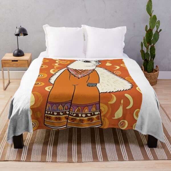 Item preview, Illustration - Stylized Llama, Contemporary Art with Geometric Patterns designed and sold by World-Pets.