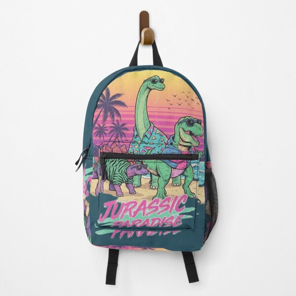 Item preview, Jurassic Paradise - Retro 80s Synthwave Dinosaurs designed and sold by BLUESKY11a.