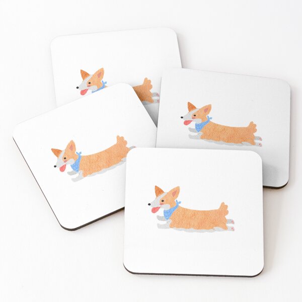 Item preview, Cute Cartoon Corgi Doing a Sploot designed and sold by bataljart.